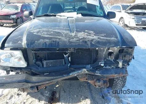 2003 Ford Ranger Edge z USA, uszkodzony, nr VIN 1FTYR14E13PA21570